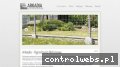 Screenshot strony www.ogrodzeniabetonowe-arkadia.pl