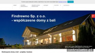 FINDREWNO DOM Z DREWNA CAŁOROCZNY