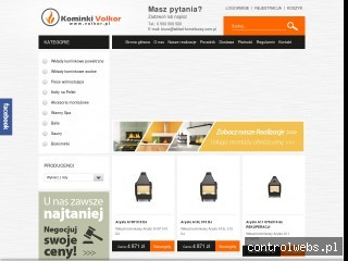 Kominki Volkor - Wkłady kominkowe, kominki i akcesoria!