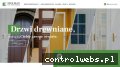 Screenshot strony drzwilublin.com.pl