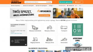 Używane maszyny rolnicze - traktory, koparki, wózki widłowe