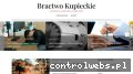 Screenshot strony bractwo-kupieckie.pl