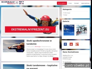 Ekstremalnyprezent.eu - skoki spadochronowe