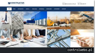 Konstruktor - dostawa konstrukcji stalowych i żelbetowych