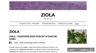 Zioła w kuchni