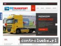 Screenshot strony ehtransport.pl