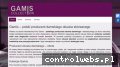 Screenshot strony gamis.com.pl