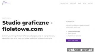 Studio graficzne Rzeszów - fioletowe.com