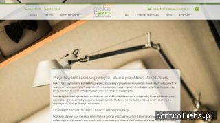 Make It Yours - Projektowanie wnętrz Kraków