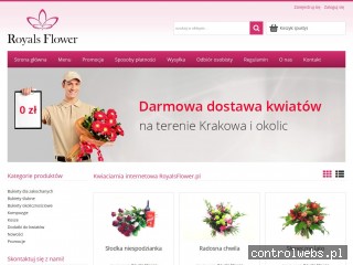 Kwiaciarnia Royals Flower w Krakowie