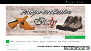 SCARPE ESCLUSIVE glany skórzane