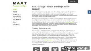 MAAT moskitiery przesuwne szczecin