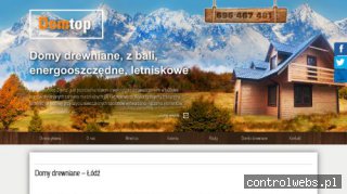 DOMTOP BUDOWA DOMÓW DREWNIANYCH ŁÓDŹ