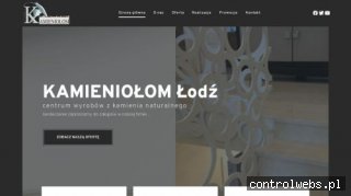 KAMIENIOŁOM - Centrum wyrobów z kamienia naturalnego - GRANIT, MARMUR, TRAWERTYN