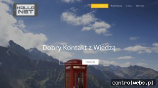 Strony internetowe Hallonet