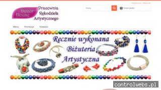 Decor-house.com.pl - naszyjniki z kolorowego lnu