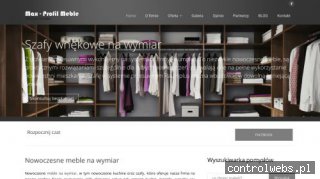 Meble kuchenne na wymiar Maxmeble.com