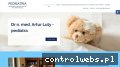 Screenshot strony www.pediatralublin.com.pl