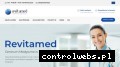 Screenshot strony revitamed.pl