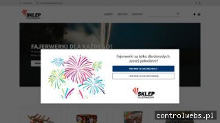 Sklep z fajerwerkami Klasek