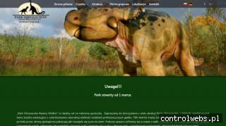 PARK DINOZAURÓW modele dinozaurów gorzów