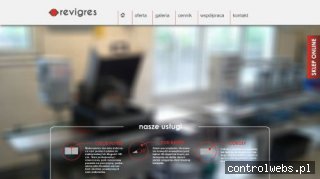 Revigres - przycinanie płytek