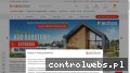 Screenshot strony projektydomow.com.pl