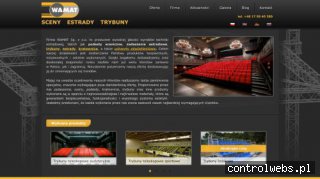 www.wamat.com.pl - Producent trybun boiskowych i kratownic