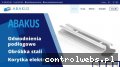 Screenshot strony www.abakuskratki.pl