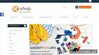 Sklep reklamowy r-shop.eu