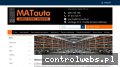 Screenshot strony mat-auto.pl