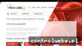 Screenshot strony tech-line.pl