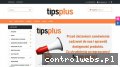 Screenshot strony www.tipsplus.pl