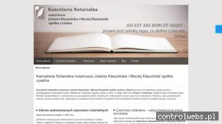 KLAUZIŃSKA JOLANTA kancelaria notarialna w nysie