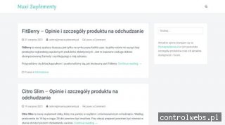 Suplementy dla mężczyzn - maxisuplementy.pl