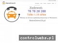 Screenshot strony metrodriver24.pl