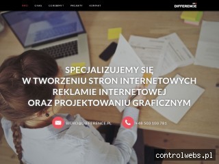 Tworzenie stron internetowych Skierniewice - difference.pl
