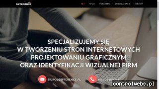 Tworzenie stron internetowych Skierniewice - difference.pl