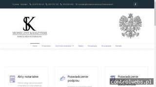 J. SKONECZNY, D.J. KASZYŃSKI biuro notarialne w Łodzi