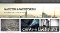 Screenshot strony www.nadzorinwestorski.com.pl