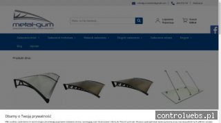 Szklarnia z poliwęglanu w sklepie Metal-Gum