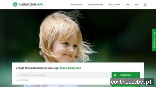 Alergiczne.info - test na alergie