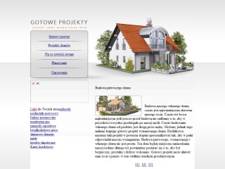 Budowa pierwszego domu