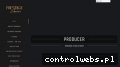 Screenshot strony www.prestige-decor.pl