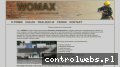 Screenshot strony womax-piaskowanie.pl