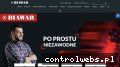 Screenshot strony www.biawar.com.pl