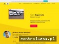 Screenshot strony adambagazowka.pl
