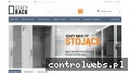 Screenshot strony szafyrack.pl