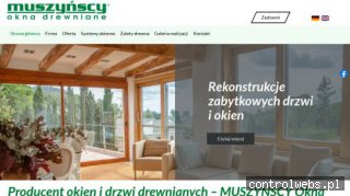 MUSZYŃSCY drzwi z drewna szczecin