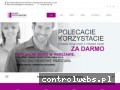 Screenshot strony biuro-warszawa.eu